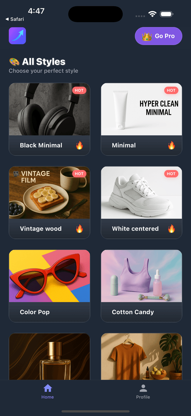 Brandbuild Home Screen